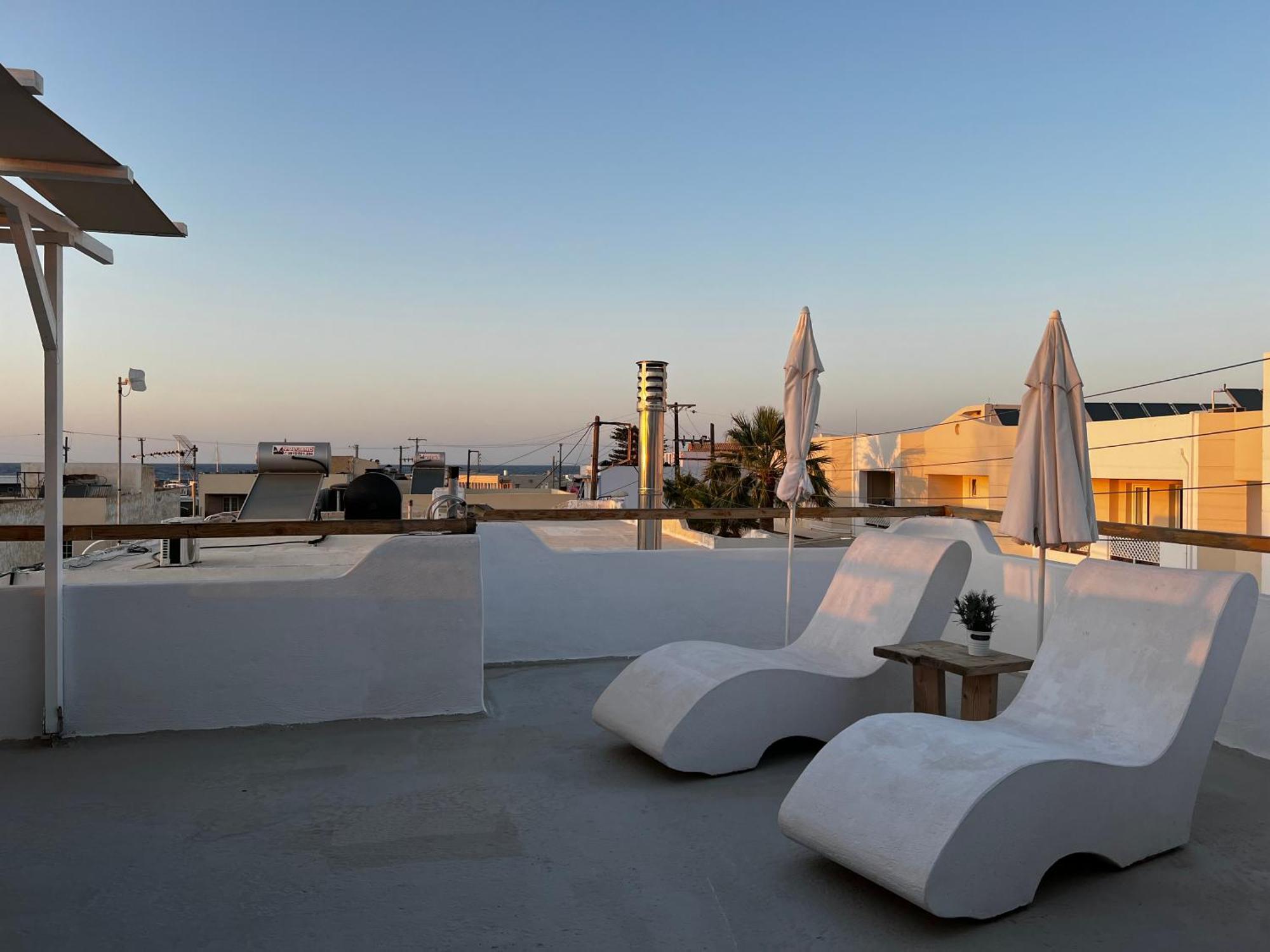Geo'S Lovely Two Bedroom Island Apartment Gouves Extérieur photo